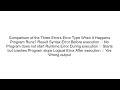 Syntax Error vs Runtime Error vs Logical Error | Programming Errors Explained for Beginners