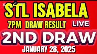 STL ISABELA 7PM DRAW RESULTS JANUARY 28, 2025