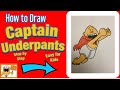 How to Draw Captain Underpants Step by Step