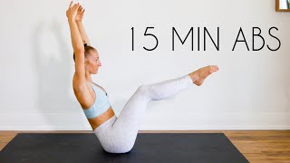 15 min FLAT BELLY & STRONG CORE (Ballet Abs Workout)