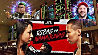 Beefy Bets UFC Fight Night: Namajunas vs Ribas