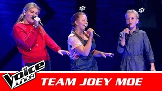 Anneli, Ellen & Sara (Team Joey Moe) | "The Ocean" af Mike Perry | Battle | Voice Junior Danmark