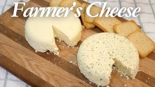 How To Make Super Easy Farmer's Cheese