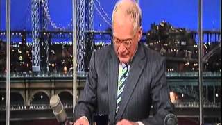 5 TOP 10 LISTS from David Letterman