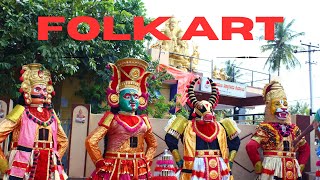 KEELU KUDURE | FOLK Arts of Karnataka | JOCKER | HORSE DANCE | Hanakere Ganesha Festival : 2018