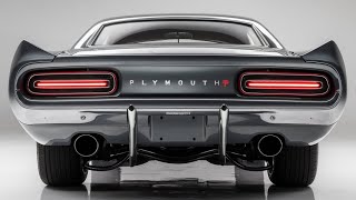 2025 Plymouth Roadrunner SHOCKS The World – Insane Power \u0026 Retro Design!