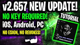 Delta Executor Mobile NEW UPDATE ‼️NO KEY, iOS Android PC Latest Version Download Tutorial 2025