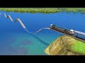 Bumpy Shape Rail Tracks vs Trains Crossing | Risky Railroad | Train Simulator 2022