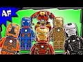 Lego IRON MAN Complete MARK ARMOR SUITS Minifigure Collection