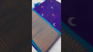 Violet Soft Paithani Silk Chandrakore Copper Zari Weaving Saree (Product Code: AS-520)