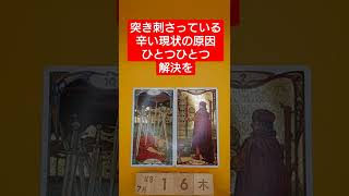 おみくじ的タロット占い「現状辛さに嘆くだけよりも、要因解決に力をいれよ」