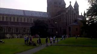 olympic bell ringing at st albans cathederal