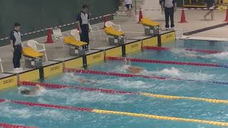 100Fr T決勝 本田 第37回浜名湾長水路選手権水泳競技大会