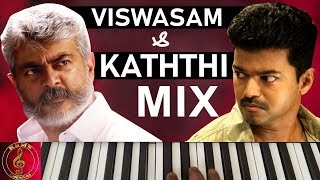 Viswasam & Kaththi bgm Mix by Raj Bharath | #Thala #Thalapathy Combo