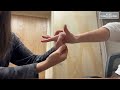 how to assess intrinsic tightness of the hand bunnell test technique peek series