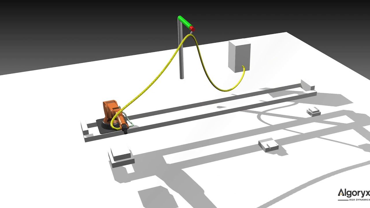 Cable Simulation In Robotics Youtube