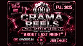 About Last Night | Julie Skolnik's Deleted Livestream | Commentary & Reaction
