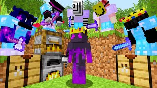 Minecraft Speedrunner VS 5 Hunters FINALE REMATCH