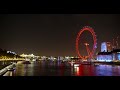 Timelapse of the London Eye at Night - Free Footage