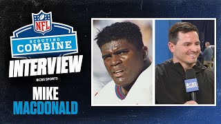 Mike MacDonald says the retired player he would have loved to coach is Lawrence Taylor