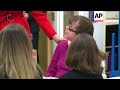 FLOTUS Visits NIH Patients for Valentines Day