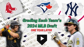 Grading the 2024 MLB Draft One Year Later