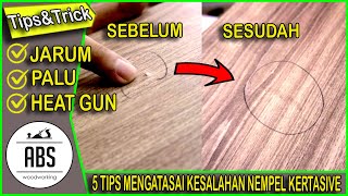 5 TIPS MENGATASI KESALAHAN DALAM MENEMPEL KERTASIVE - Ayo Bikin Sendiri