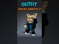 roblox outfit ideas 2 items gratis 😎   26 de mayo 2023