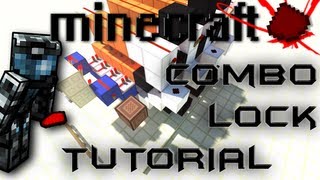 Minecraft Tutorial | Miniature Combo Lock