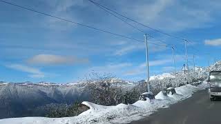 Tawang snow covered mountains road trip| Arunachal Pradesh #itanagar #tawang #snowroad #snowfall