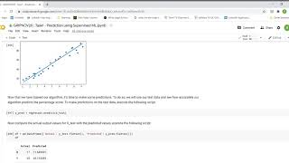 GRIPNOV20 Task1 Prediction using Supervised ML