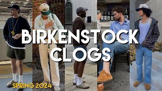 Men’s Fashion Trends 2024 | Birkenstock Clog Outfit Ideas | Fashion Style Blog 2024