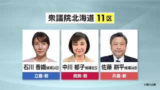 2024年衆院選「北海道11区」候補者の第一声