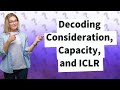 How Do Consideration, Capacity, and ICLR Impact Contract Law?