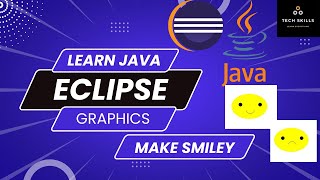 How to draw smiley in Java by using Eclipse| Java for Beginners