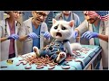 Kitten have many Parasites🐛 in their Stomachs😿 Part 1 #cat #ai #catlover #catvideos #cutecat #aicat