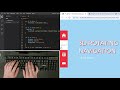 ASMR Programming - Coding 3D Rotating Navigation with HTML and CSS - No Talking