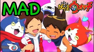 MAD「クワガタとカブトムシ」フルver. [映画妖怪ウォッチ 誕生の秘密だニャン！ED] #妖怪ウォッチ11周年 #妖怪ウォッチ2十周年 #チャンネル登録者1万人突破記念