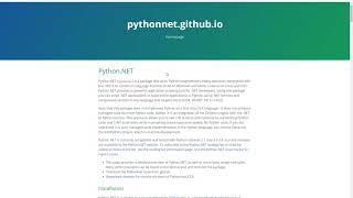 Install Python .NET for Maya