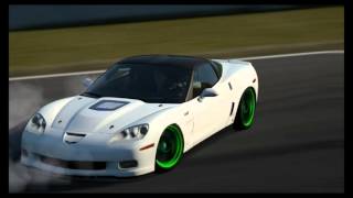 【GT6】C6コルベットでバックドリフトをやってみた