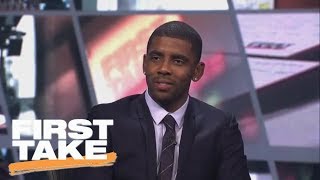 Best of Kyrie Irving's exclusive First Take interview after Cavs-Celtics trade | First Take | ESPN