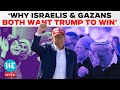 US Elections LIVE | Israelis Favor Donald Trump Over Kamala Harris In Race To White House | Gaza War