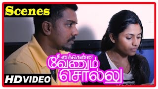 Unakkenna Venum Sollu Tamil Movie | Scenes | Deepak Paramesh meets Anu at coffe shop