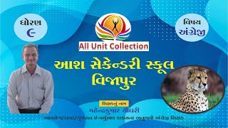 Unit÷1 Cheetah's Tears { ચિત્તા ના આંસુ } ધોરણ:-૯ English #teachueasy