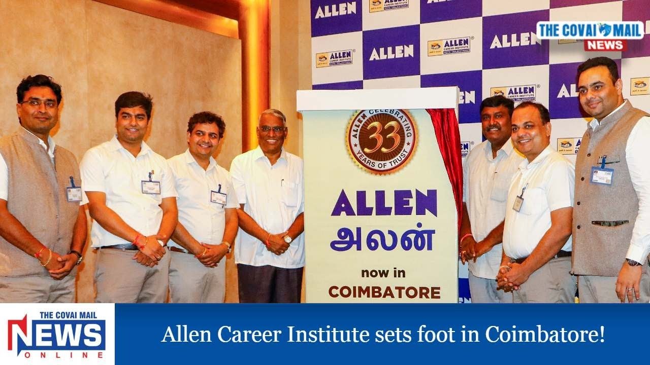 Allen Career Institute Sets Foot In Coimbatore! - YouTube