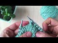 how to knit the sl1 k1 psso stitch