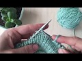 How to Knit the Sl1, K1, psso Stitch