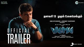 Valimai Trailer Official  – Ajith kumar – Huma Qreshi | Yuvan Shankar Raja | H Vinoth | Boney Kapoor
