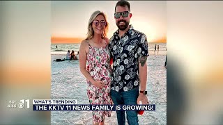 WATCH: Help us congratulate Lindsey as the KKTV 11 News family is growing!