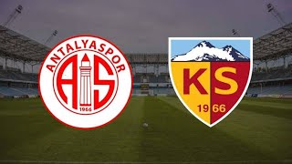 Kayserispor 1-1 Antalyaspor Maç Özeti @futbolcity34